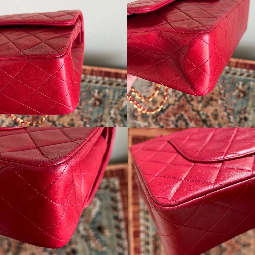 SOLD**Chanel Classic Vintage Medium Double Flap Bag - Picture 9 of 14